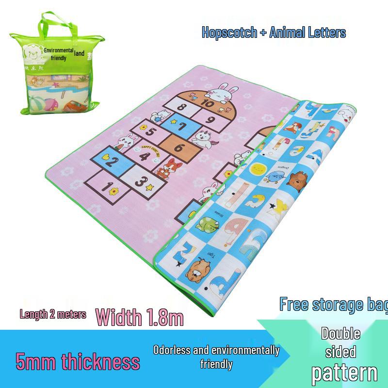 Enlarged Waterproof Outdoor Cartoon Picnic and Camping Mat - Foldable and Moisture-Proof