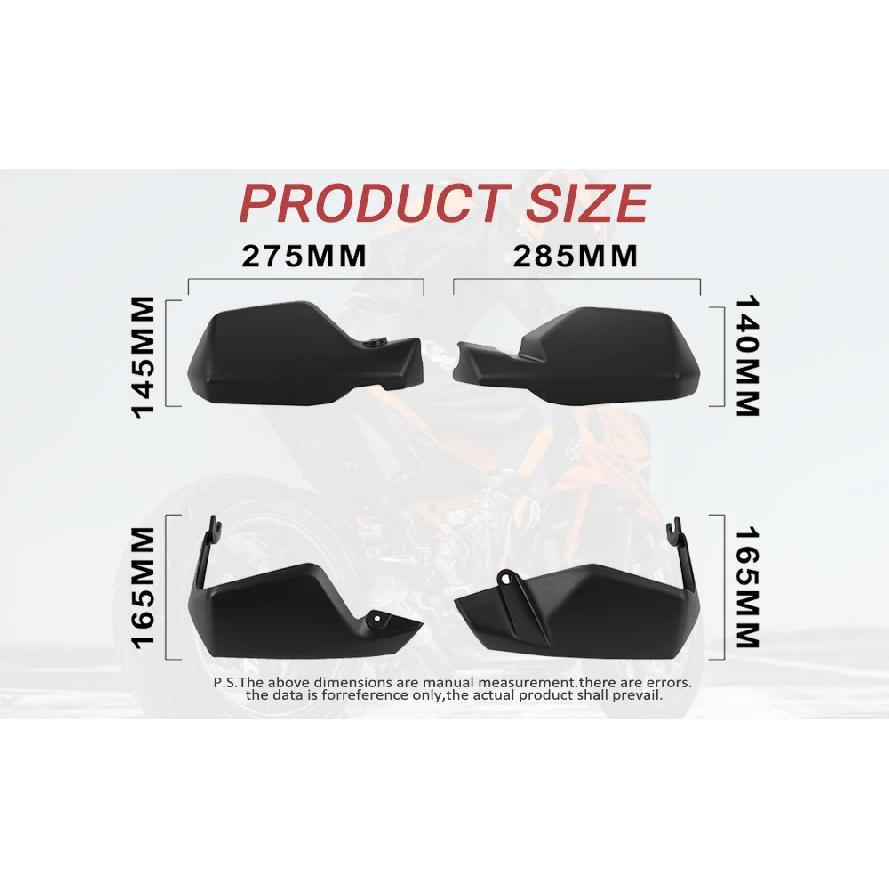 Motorcycle Handguards Hand Guard Handlebar Guards PP For Suzuki V-Storm DL650 DL 650 2004-2023 Motorcycles Accessories