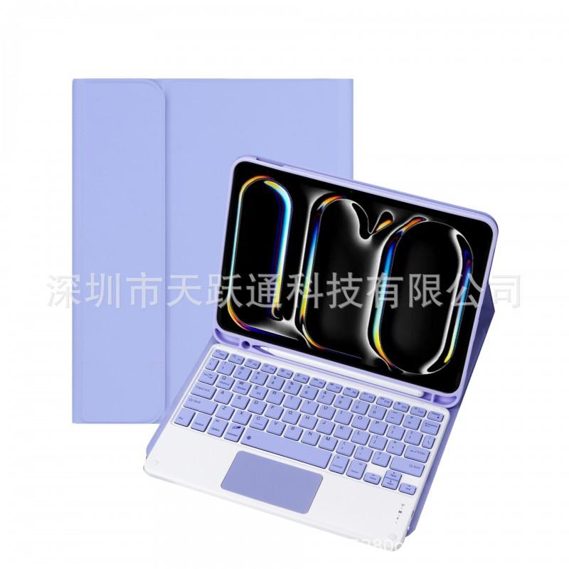 IPad Pro 13 Keyboard Case With Pen Slot Air 7 11th Gen 10.2 Bluetooth Folio Cover