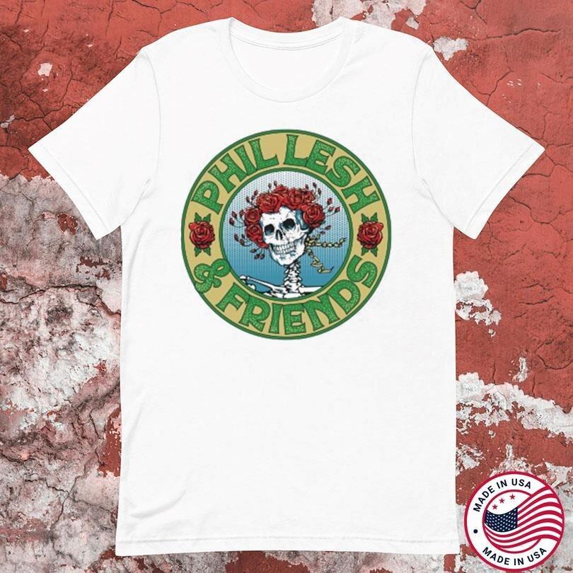Футболки Phil Lesh And Friends Bertha Белые унисекс S-234XL J476 Унисекс футболка S
