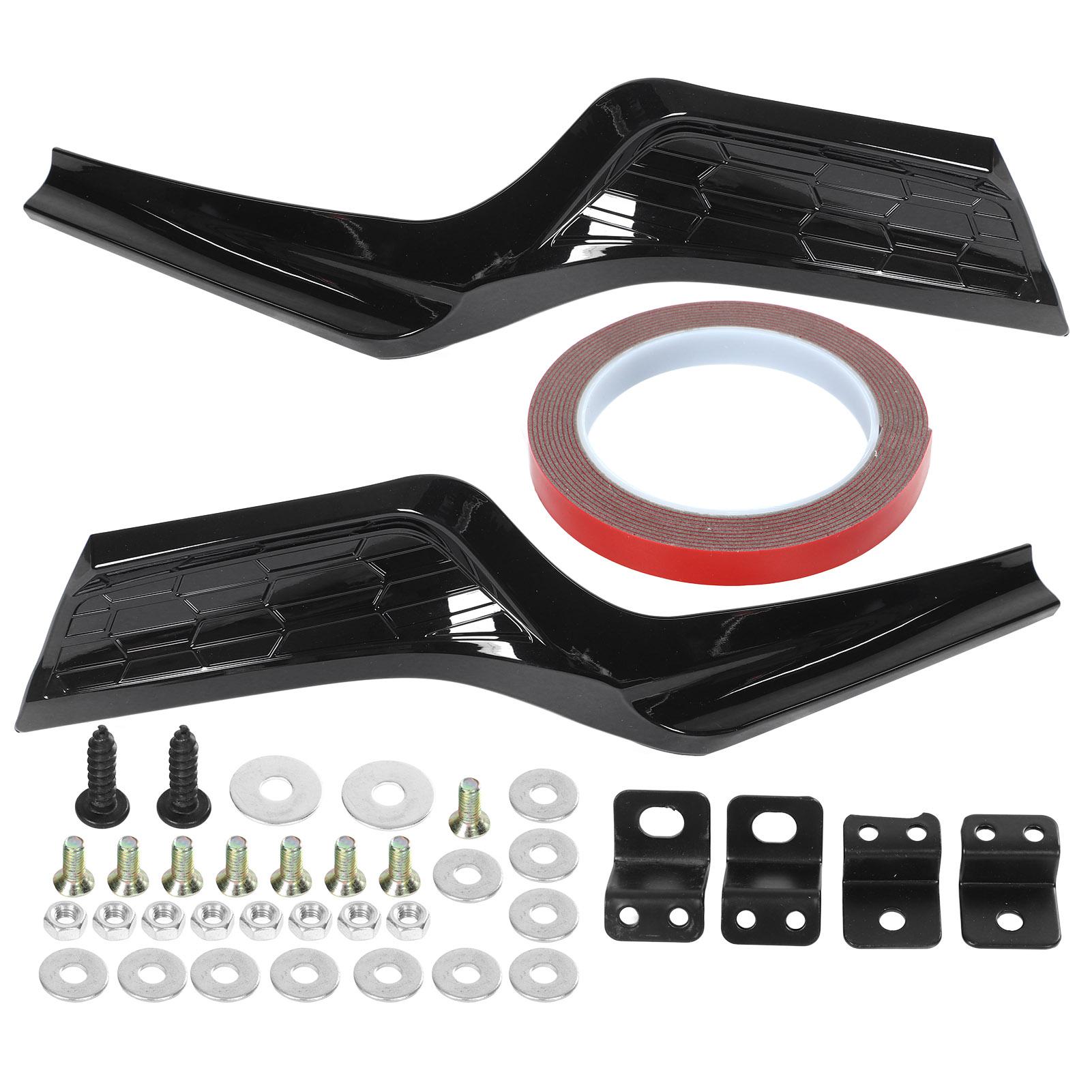 2pcs Rear Bumper Lip Left Right Bumper Wrap Angle Replacement for   11th 2022 and Up