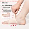 2Pcs High Arch Cushion for Flat Foot Correction Orthopedic Pain Relief Plantar Fasciitis Relief Arch Support Insole Sleeves