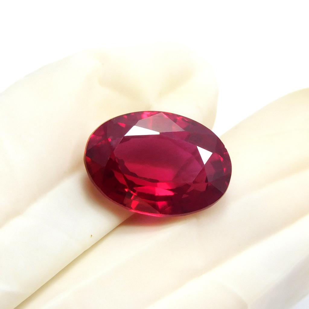 Excellent Oval Cut 7.65 Ct Natural Red Ruby CERTIFIED Loose Gemstone P-4696-Ra