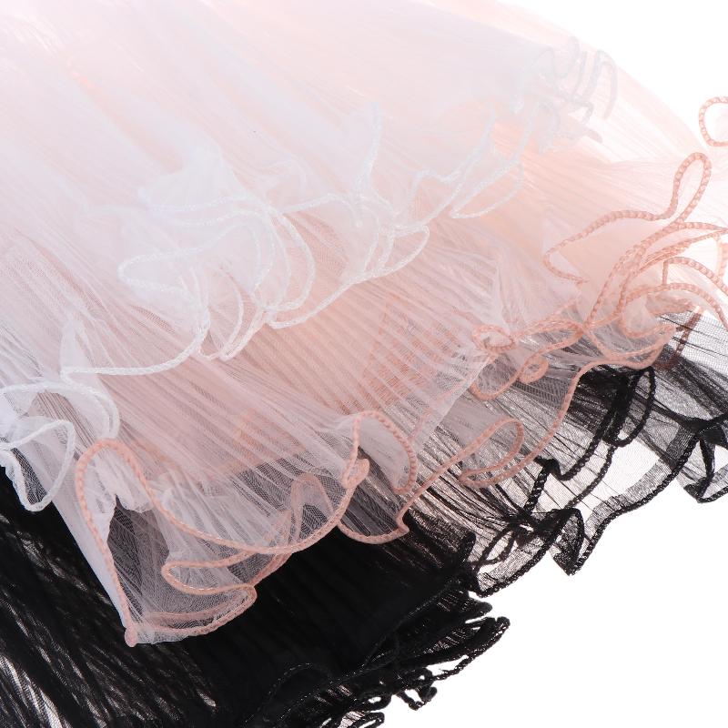Bouquet Packaging Gauze Wave Edged 27cm Mesh Fabric 4.5 Yards for Elegant Flower Arrangements