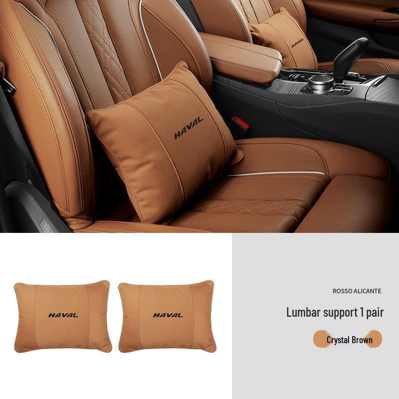Compatible Neck Pillow & Lumbar Support for Haval H6, Chitu, First Love, Big Dog, H2, H4, H5, H7, H8, H9 Headrests