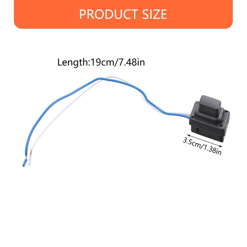 Front Door Electronic Button Switches Easy Installation ABS Exterior Handle Control Switches Simple Installs for Car KX516