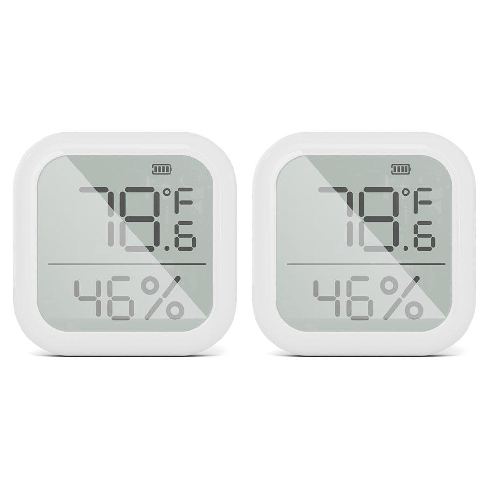 

App Control Sensor Smart Meter LCD Display Smart Home Monitoring Temperature Control Real Time Humidity Tracking Device 59g China Mainland