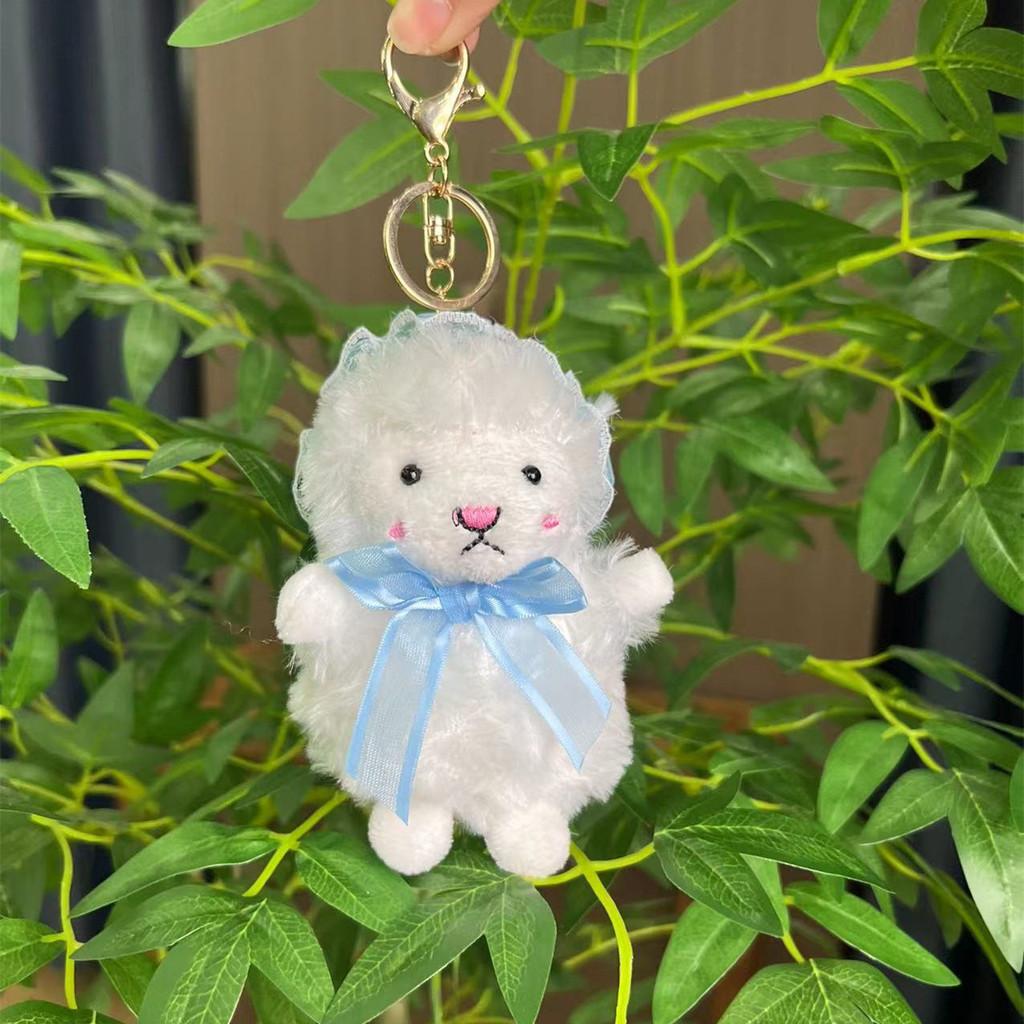 Enchanting Mini Sheep Plush Toy Keychain Cute Soft Short Doll Plush