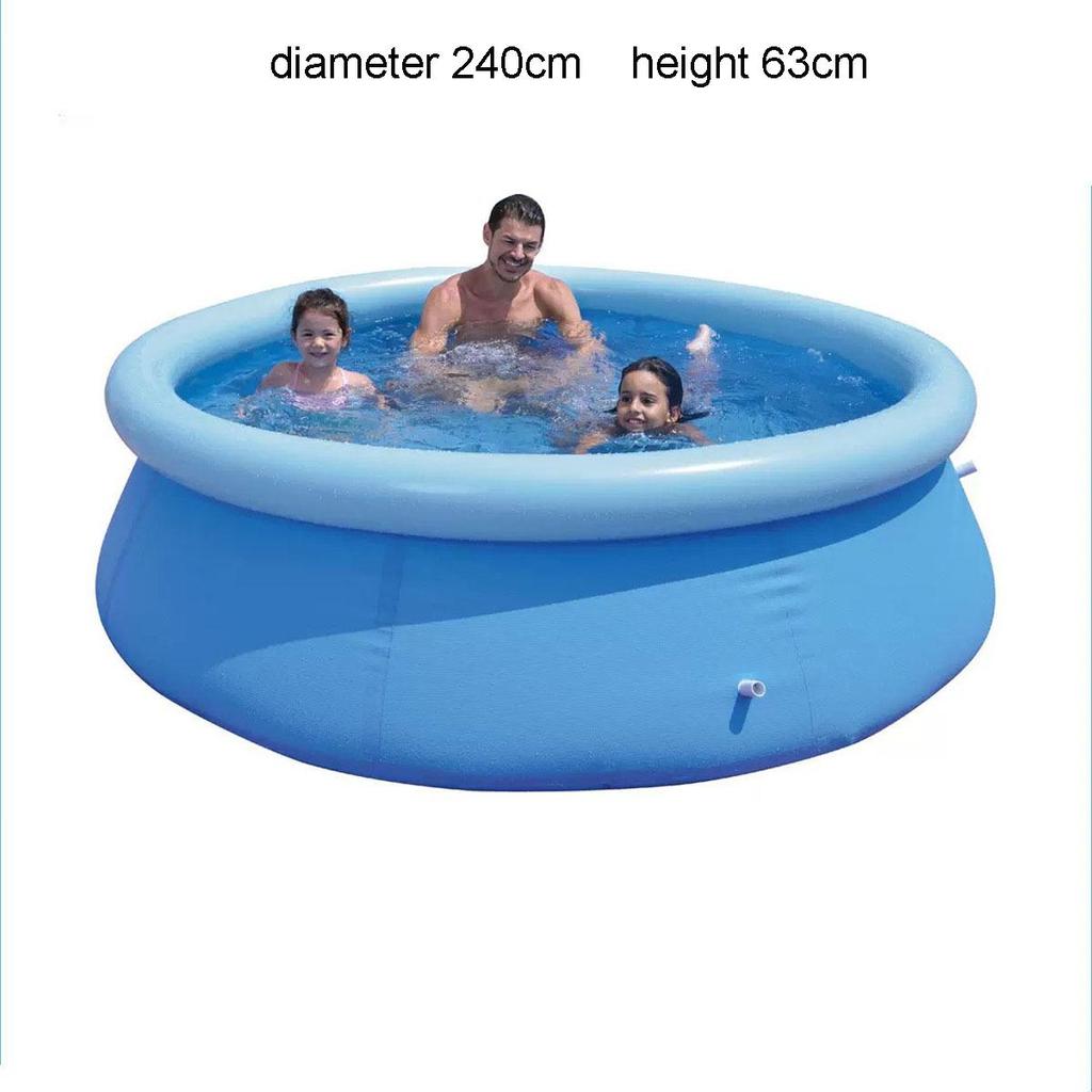 Piscine gonflable pour enfants, bouée ronde, grandes piscines amusantes pour la maison