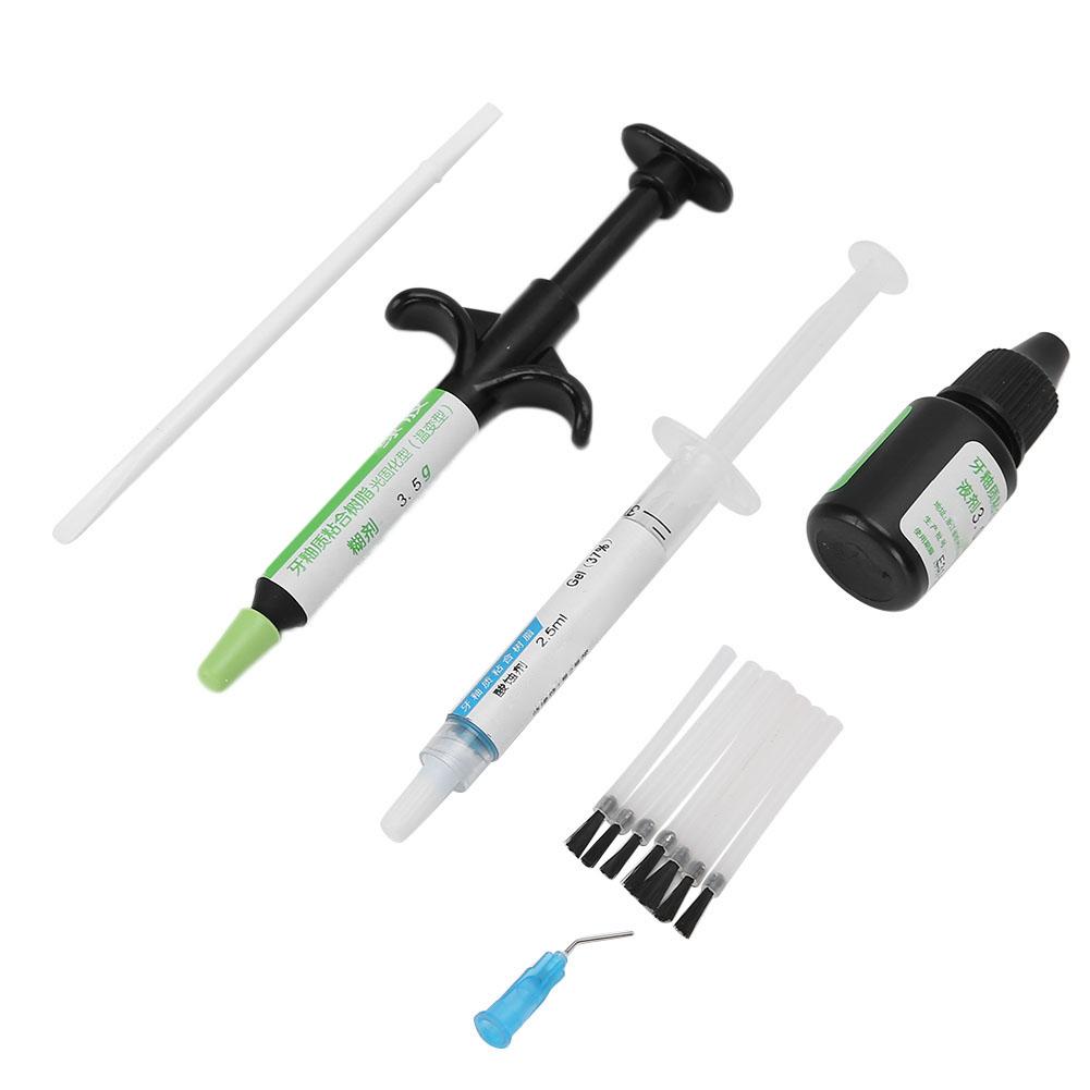 Dental Orthodontic Adhesive Kit Light Cure Green Glue Bonding System Tool AccessoryGreen Glue Large