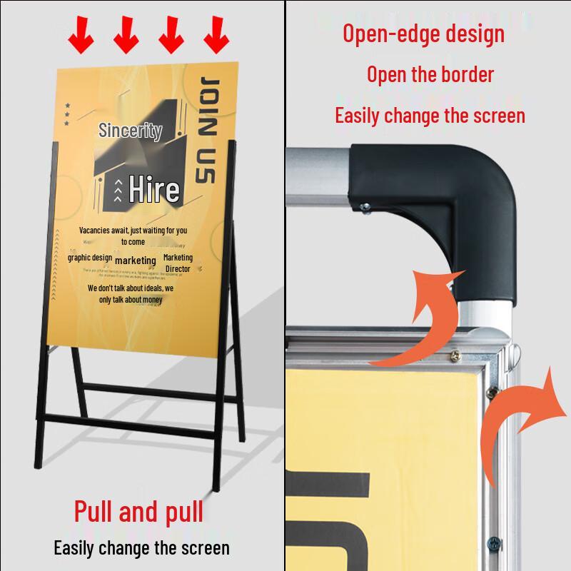 Lilang Portable Outdoor Double-Sided Display Stand