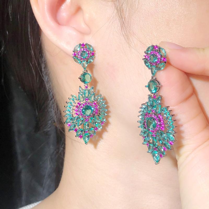 Wwj Gorgeous Black Golden Color Long Drop Earrings At Affordable S Free Real Reviews With Photos Joom Wwj Gorgeous Black Golden Color, Black And Gold Long Chandelier Earrings
