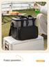 Oxford Cloth Multifunctional Insulated Picnic Bag - Large Capacity, Waterproof, Ideal for Outdoor Camping