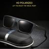 Square Polarized Sunglasses Men New Fashion Retro Driving Fishing Luxury Brand Designer Sun Glasses Vintage Eyewear Women Uv400