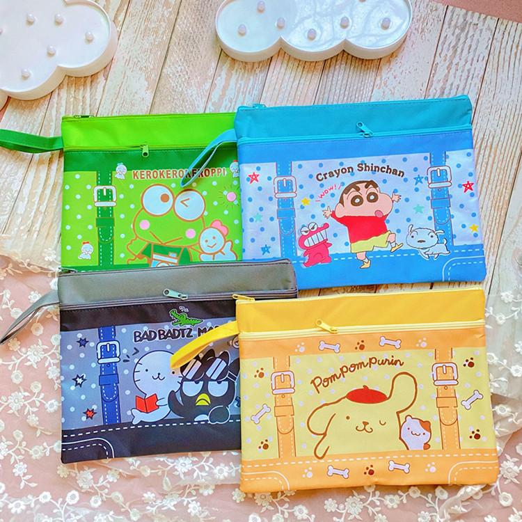 

Водонепроницаемая папка-регистратор Charm Oxford, двухслойная сумка на молнии, сумка для сортировки документов с ручкой, сумка для документов 1