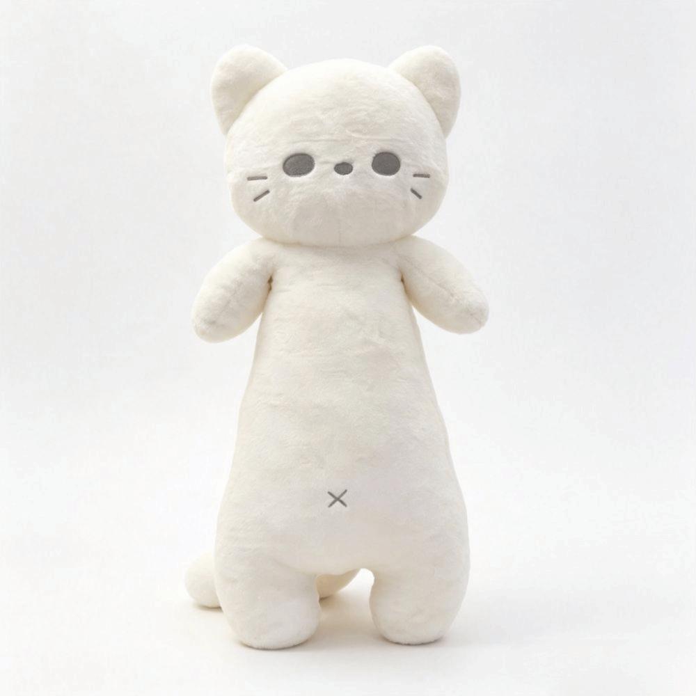Big Size Cat Stuffed Doll Soft Long Cat Plush Toy Companion Cat Plush Body Pillow  Home Decor
