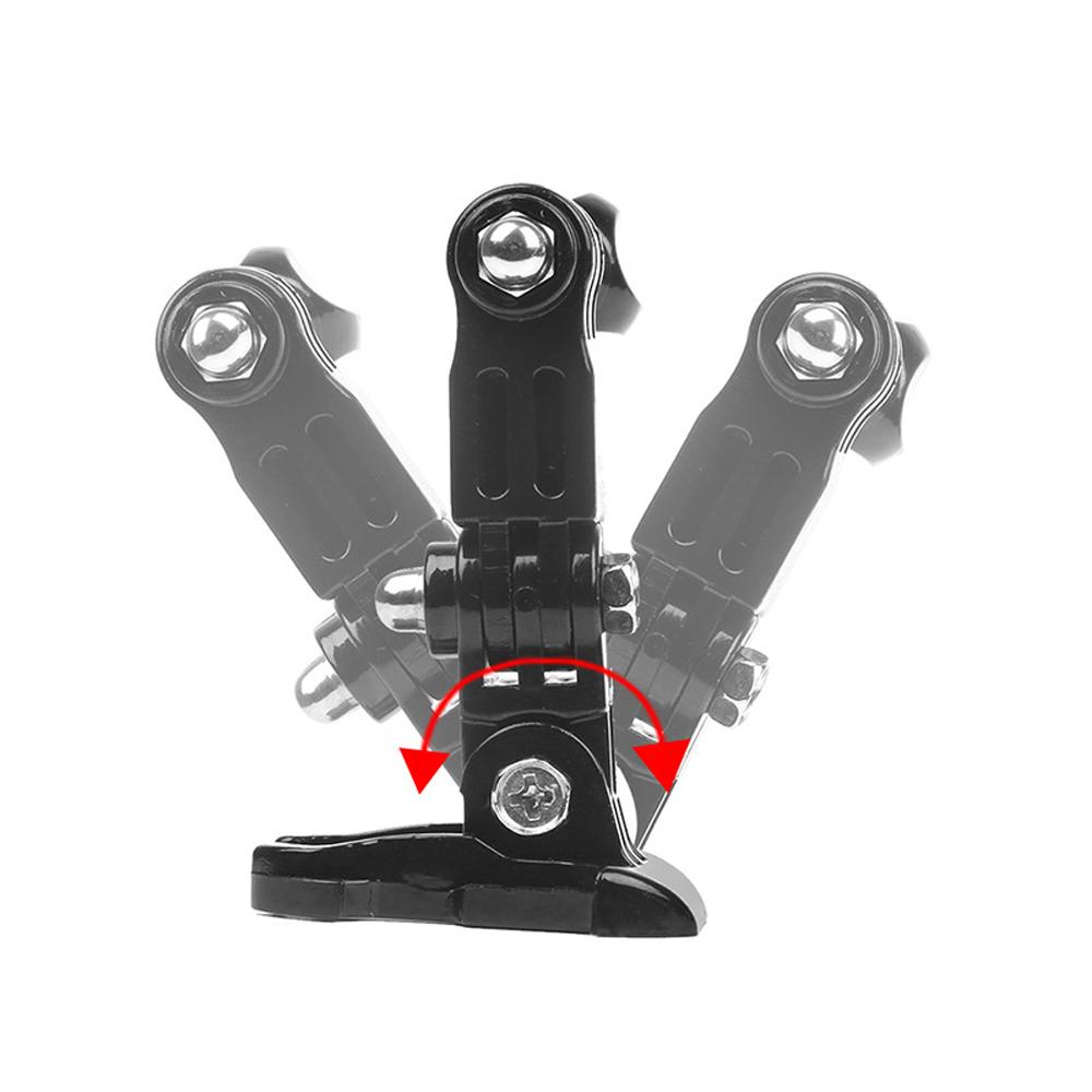 Adjustable Dual Joint Swivel Arm Mount for GoPro Hero 13 1210 9 8, Quick Release Rotatable Extension Arm for Action Camera Chest
