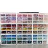 Desktop 9 Grid Storage Boxes Small Drawer Partitioned Student Desk Wall-mounted Sundries Organizer Box for Mini Drawers