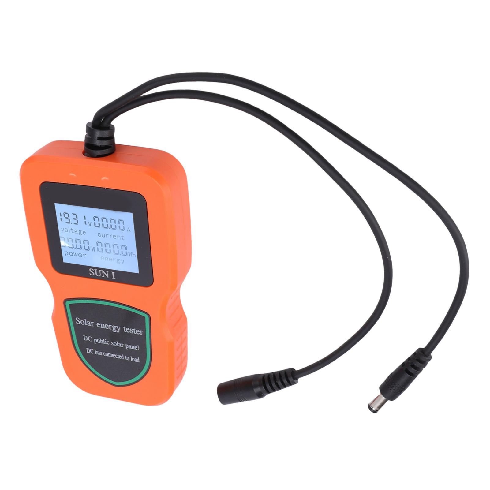 

Solar Panel Tester MPPT Photovoltaic Multimeter 5W to 1000W Fast Accurate Clear LCD Display Solar Panel Power Meter