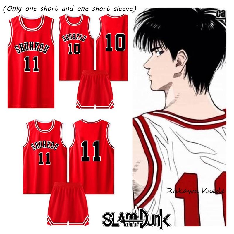 Traje Cosplay de Basquete de Alta Qualidade Sakuragi Hanamichi, Rukawa Kaede, P-XXGG