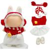 Cimoon Doll Clothes 15cm/17cm Cute Costume Outfit Accessories for Plush Toys and Dolls