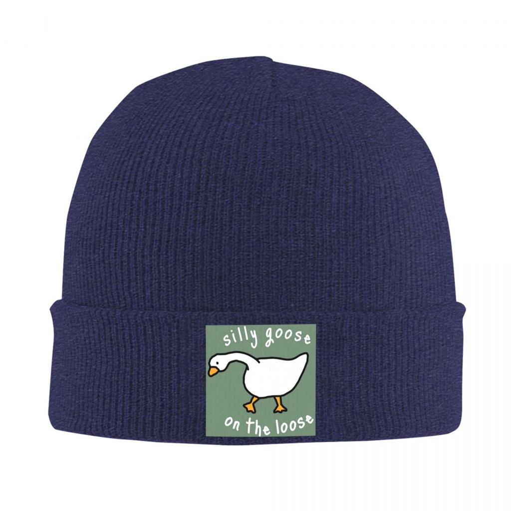 Got Too Silly Goose Funny Warm Knitted Cap Fashion Bonnet Hat Autumn Winter Outdoor Beanies Hats for Men Women Adult