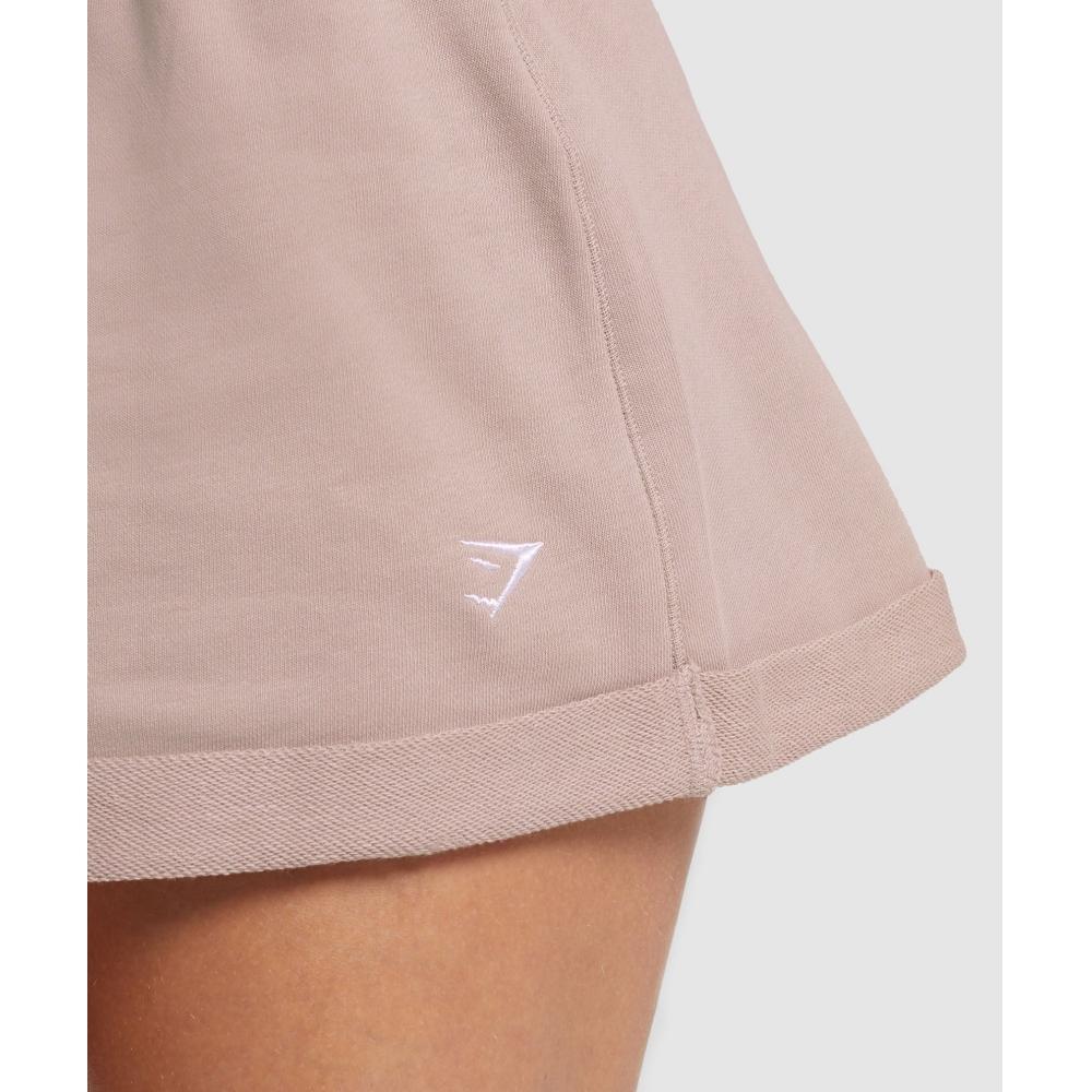 Gymshark Lifting Loose Shorts Stone Pink B6a9h Kbs4