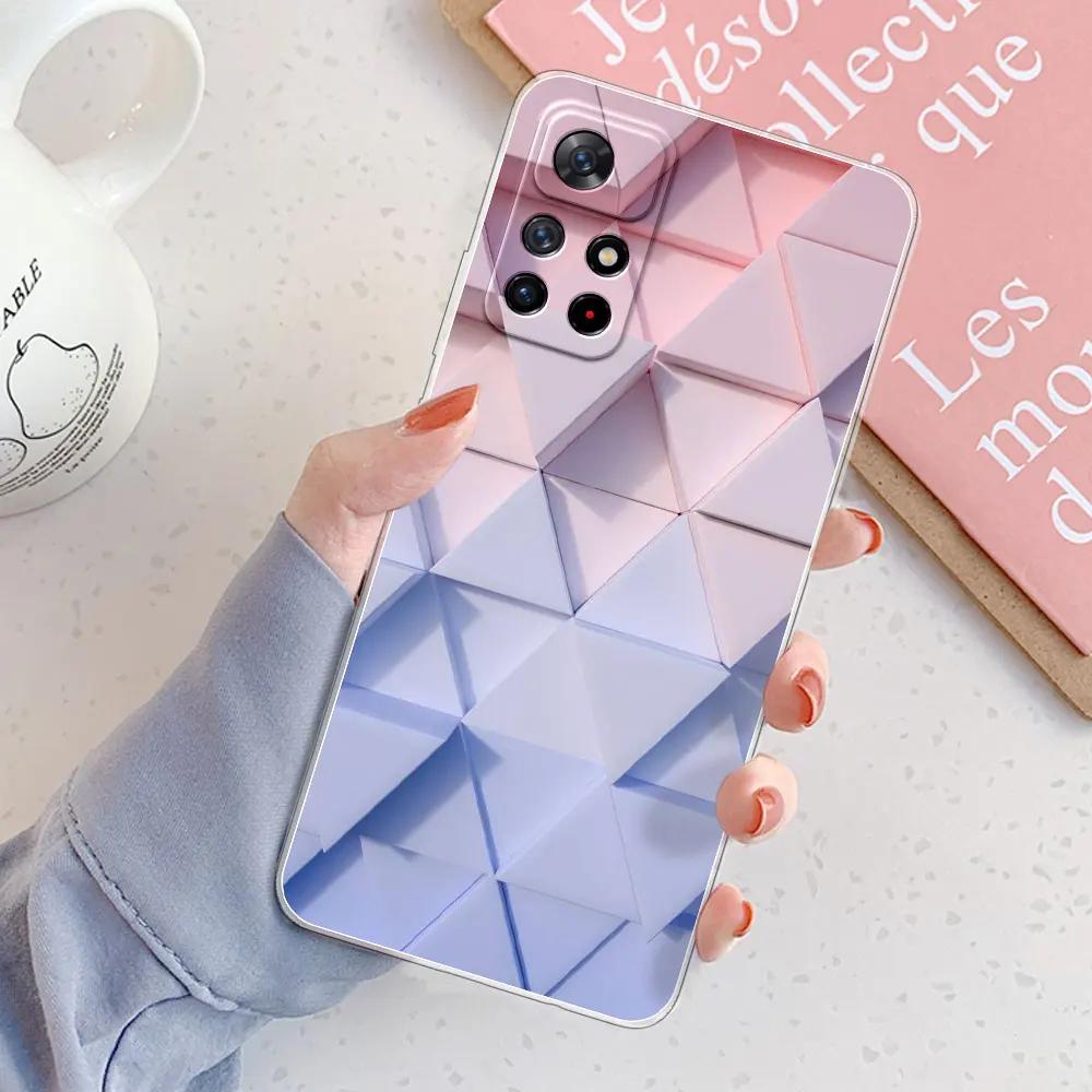 For Redmi Note 11S 5G Case For Redmi Note 11T Note11 11E Clear Cover Soft Silicone Phone Case For Redmi Note 11 Pro+ Plus Funda
