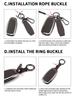 Toyota Key Covers: Compatible with Avalon, Camry, Corolla, Levin, Wildlander, RAV4, and Prado.