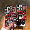 Game P-Persona 5 Cool Cover For iPhone 17Air 16 15 14 13 12 11 Pro Max X XS XR Plus Colorful Silver Phone Case