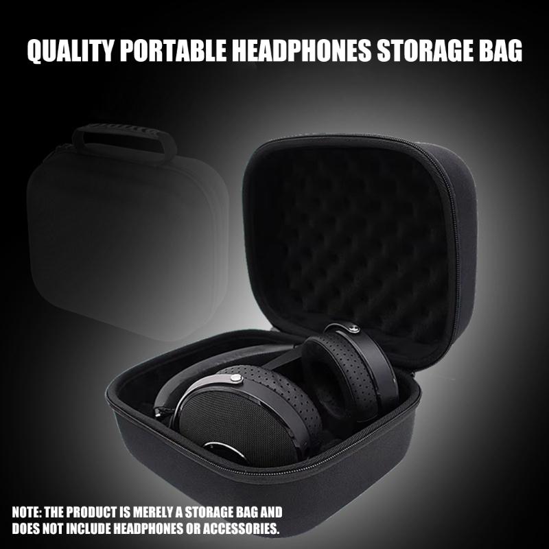 Compact Carrying Case Bag For Focal Elear Headphone Featuring Shockproof Structure And Dust Resistant Interior