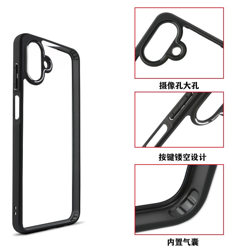 For Samsung Galaxy A07 Case Samsung A07 Cover TPU Frame Plastic Durable Bumper Protective Back Phone Cases For Samsung A07 Funda