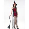 Alluring Witch Queen Costume For Women Featuring Comfortable Polyester Blend Fabric