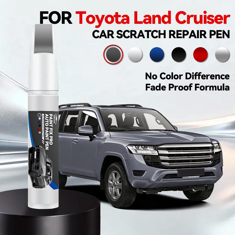 Car Paint Repair Pen For 1951-2025 Toyota Land Cruiser Paint Scratch Repair Accessories Black 202 Blue 8X0 White 040 089