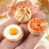 Creative Five-Layer Pork Garlic Vegetable Food Play Dollhouse Miniature Accessories for Micro Landscape Ornaments