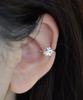 47Bag 925 Silver Four-Leaf Clover Lucky Clip-On Earrings Jun