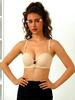 Leopard Print Wire-Free Push-Up Bra: Seamless Plus Size Women's Lingerie with Front Closure and Beautiful Back Design