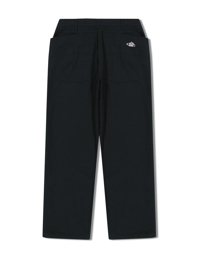 YESEYESEE Canvas Ramble Pants Black