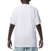 Jordan Dri-FIT Comfortable Skin-Friendly Simple Printed Short Sleeve T-Shirt Kids Tops White Emerald-Green HA2543-100