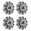 4 Peças Calota Aro Roda 17 Polegadas Protetora Visual Esportivo Universal Substituição para