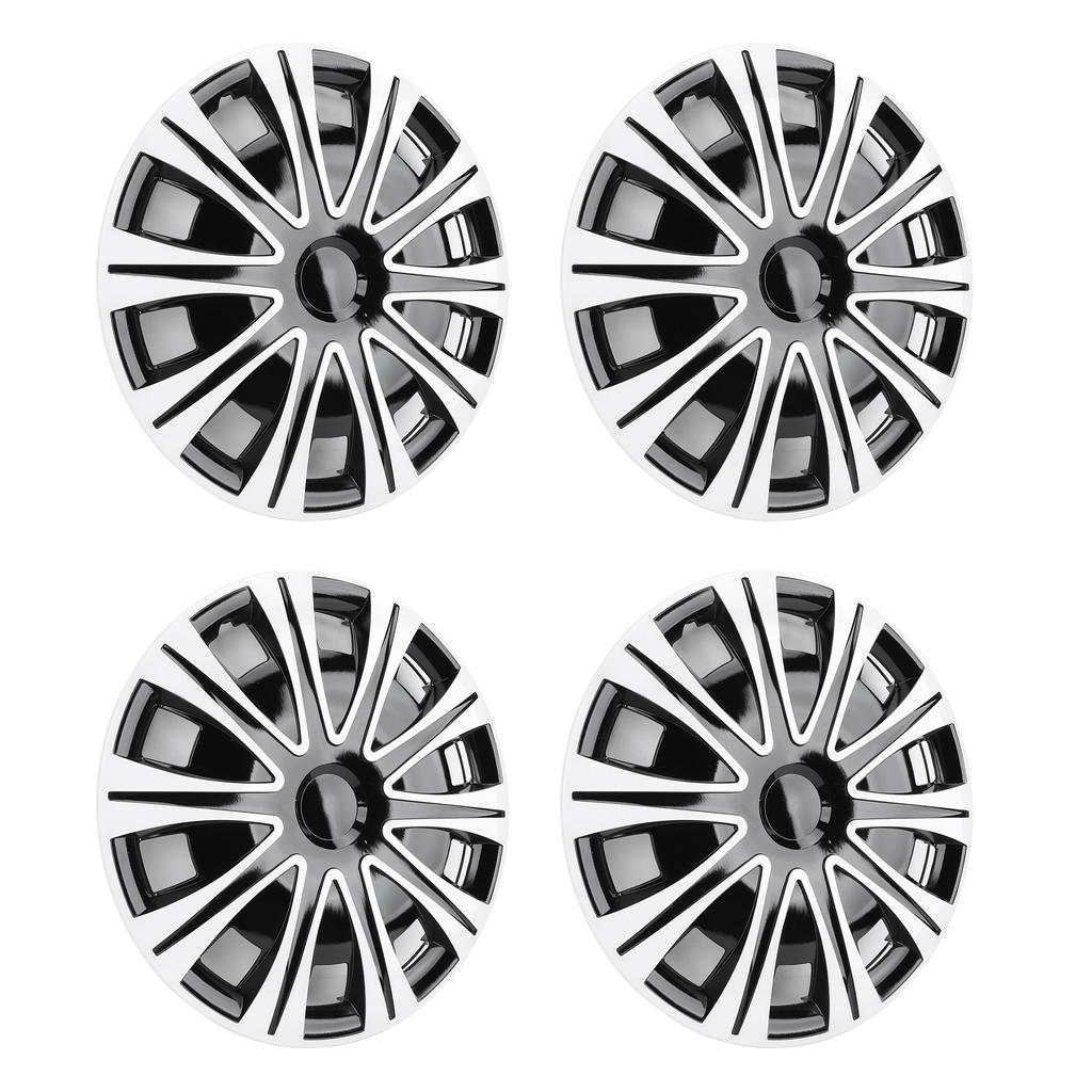 4Pcs 17 Inch Hubcap Wheel Cover Protective Sporty Look Universal Wheel Rim Cover Replacement for