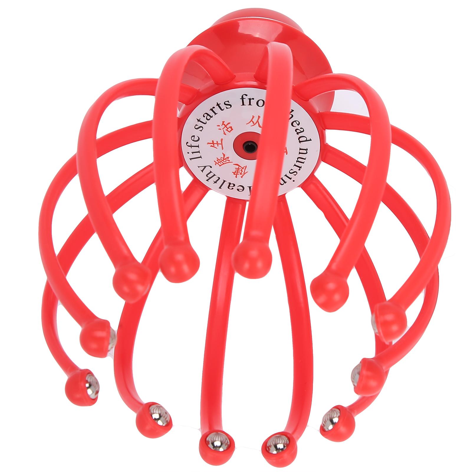 

Электрический массажер для кожи головы с 12 когтями, перезаряжаемый вибрационный массажер для головы, инструмент для снятия стресса