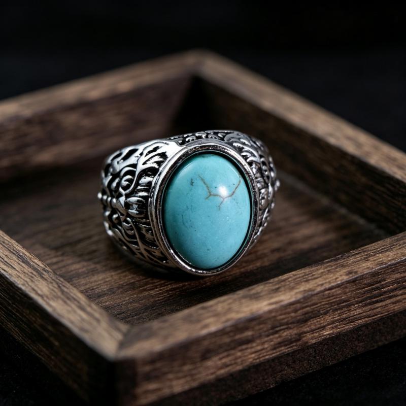 Men's Demon Eye Bracelet & Hip Hop Zinc Alloy Ring