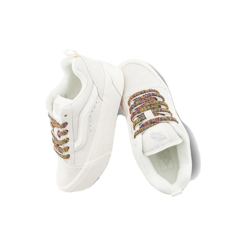 Vans Knu Stack White Multi-Color Laces Women's Vans VN000CRS448