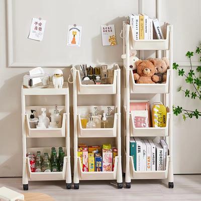 Rack de armazenamento móvel carrinho cozinha banheiro quarto multi andares lanches rack armazenamento com rodas organizador acessórios para casa