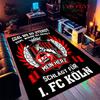 1. Poster FC Köln Tappeto per Soggiorno Camera da Letto Casa Decorazione Divano, Tappetino Antiscivolo per Giochi Bambini