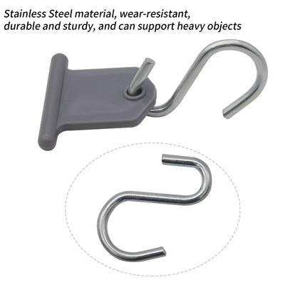 RV Awning Hooks for Lights Camping Awning Accessory Hangers RV Party Light Hangers 8pcs