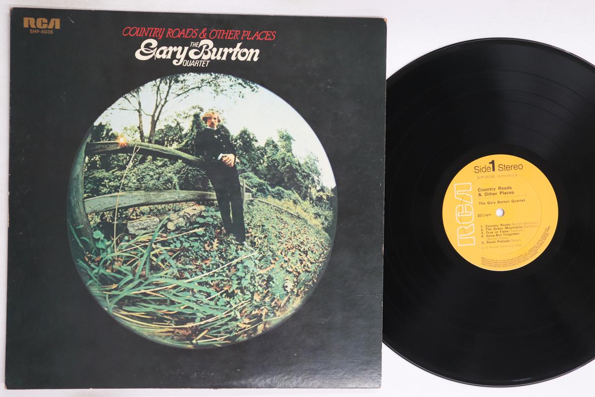 

LP Пластинка КВАРТЕТ ГАРИ БЕРТОНА - Country Roads & Other Places SHP6036 RCA 1969 Япония Джаз Б/У