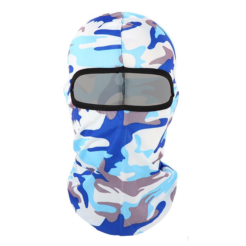 Motorcykel Cykel Vindtæt Ansigtsmaske Camouflage Fiskeri Halsrør Åndbar UV Solbeskyttelse Cykling Ansigtsmaske