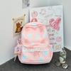 Cartable Nouveau Sac à Dos à Pois en Dentelle Coréen Léger Polyvalent Décontracté Grande Capacité Mode Sac à Dos pour Étudiant Trajet Scolaire
